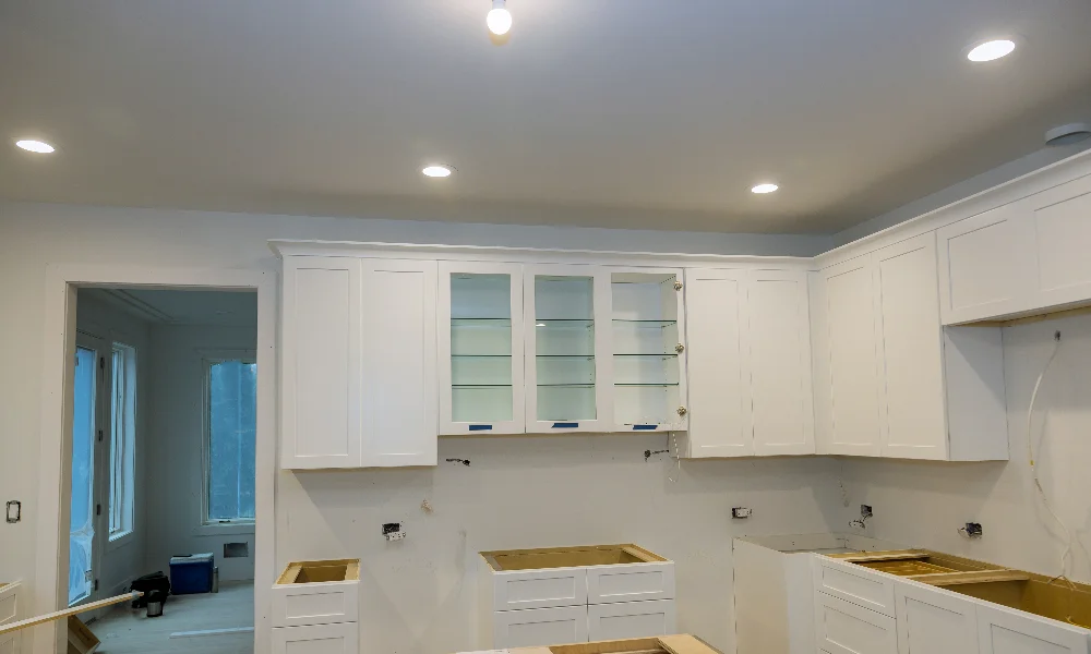 recessed lights in kitchen
